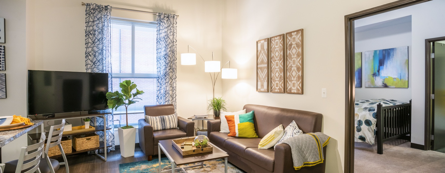 Newly update living spaces